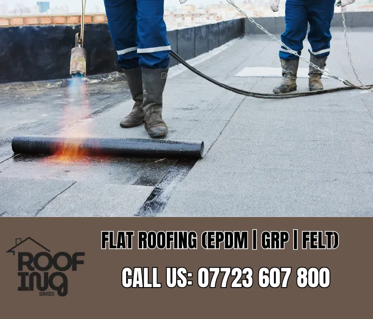 Flat roofing installation and repair in Exmouth